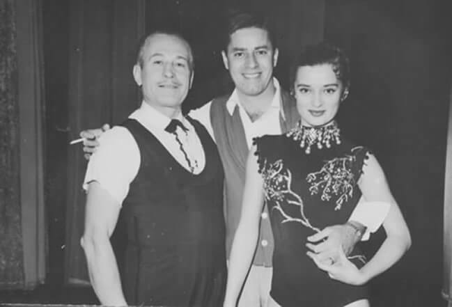 Chiquita & Johnson with Jerry Lewis Performing at the Palace Theatre, New York, 1957